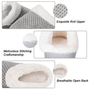 Pantuflas de Espuma Cómodas para Mujer, Talla Completa, Cálidas y Acogedoras, Accesorios de Moda al por Mayor - Product Image 3