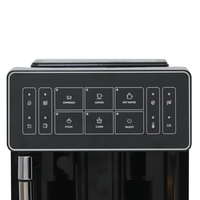 Machine à café expresso entièrement automatique programmable avec panneau tactile, système de brassage, pompe italienne 19 bars et buse vapeur