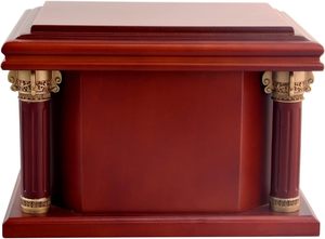 Wood <b>Keepsake</b> Urns <b>for</b> Human <b>Ashes</b> Adult Male/Female, Cremation Urns <b>for</b> Adult <b>Ashes</b> <b>for</b> Burial or Cemetory - Product Image 2