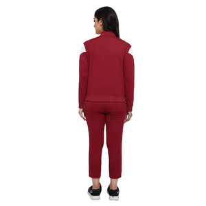 Nouvelle couleur différente marque privée confortable coupe plaine femmes fermeture éclair survêtement à vendre nouveauté hiver chaud femmes survêtement - Product Image 3