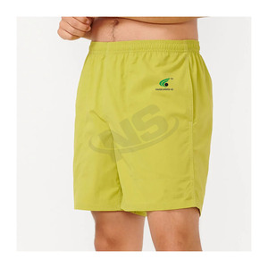 กางเกงขาสั้นผ้าแคนวาสสีล้วนสำหรับผู้ชายมาใหม่กางเกงขาสั้นผ้าแคนวาสสไตล์ลำลองดีไซน์ไม่ซ้ำใครออกแบบโลโก้ได้ตามต้องการ - Product Image 3