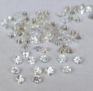 Natural Solo zafiro blanco calentado 2,75mm Redondo Brillante Corte facetado Excelente calidad - Product Image 4