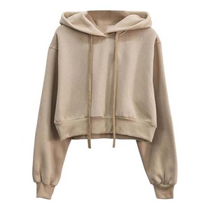 Premium Fabric Cropped <b>Hoodie</b> For Gym And <b>Workout</b> Use Stretch Comfortable Quick Dry lightweight Cropped <b>Hoodie</b> - Product Image 5