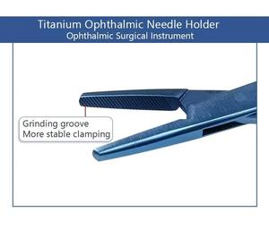 ที่จับเข็มผ่าตัดแบบแมนนวล ไทเทเนียม สำหรับศัลยกรรมกระดูก 4 แบบ พร้อมเข็มหนีบ - Product Image 2