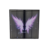 RMGLED Écran LED maillé transparent mural à haute transparence Affichage LED transparent durable et stable pour l'intérieur