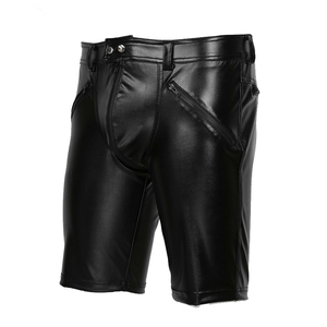 Shorts en cuir pour hommes de qualité supérieure personnalisés 2025, shorts en cuir sexy, boxer en cuir, vêtements de club, shorts en cuir véritable - Product Image 3