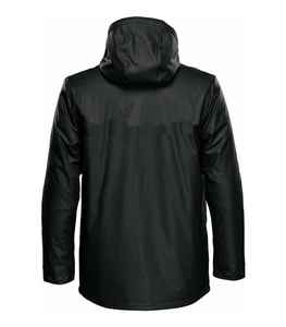 Veste de pluie longue à capuche pour homme en PU coupe-vent légère imperméable pour l'extérieur - Product Image 6