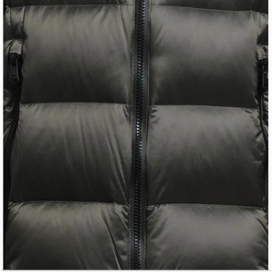 Veste polaire imprimée OEM personnalisée en gros pour hommes logo personnalisé veste d'hiver décontractée pour hommes avec poches - Product Image 3