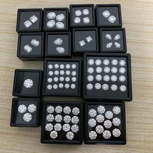 Diamante cultivado en laboratorio de 3 a 5mm, corte redondo, Diamante Suelto, calidad de piedras preciosas blancas para la fabricación de joyas, Diamante cultivado en DEF y Diamante cultivado en el VVS-VS - Product Image 5