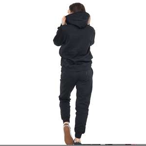 Conjunto deportivo de 2 piezas de talla grande para mujer de la mejor calidad, chándal con capucha, logotipo personalizado, venta al por mayor para la temporada de invierno nuevo - Product Image 4