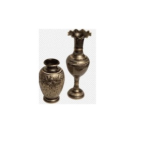 Floreros decorativos de aluminio para el hogar, jarrones de Metal de alta calidad - Product Image 1