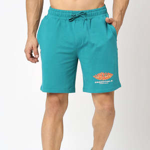 Ensemble T-shirt et short unisexe à impression personnalisée, vente chaude, coton élastique, séchage rapide, grande taille, motif uni, tenues OEM - Product Image 5