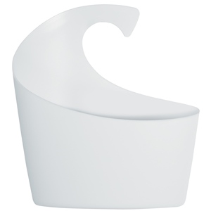 Cesto portaoggetti Spirella 'Sydney Wall basket' in polipropilene bianco, 30,5 x 27,5 x 10 cm - Product Image 1