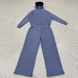 Conjunto Deportivo de Sudadera con Capucha y Pantalones Jogger de Felpa de Algodón de Primera Calidad para Hombre, Ropa Deportiva de Moda Urbana para Invierno, Venta al por Mayor ODM - Product Image 1