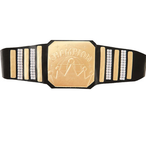 Ceinture de championnat de lutte en cuir personnalisable, légère, pour unisexe, service OEM, meilleur fabricant - Product Image 1