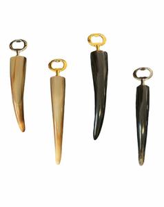 Abridor de Botellas Vintage con Mango de Cuerno de Búfalo, Herramienta de Cocina Única Hecha a Mano, Sacacorchos y Abridores, Regalo de Inauguración de Casa - Product Image 5