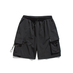Short cargo d'été pour hommes fabriqué sur mesure 100% coton taille moyenne élastique respirant décontracté coupe ample Short de sport de plein air OEM - Product Image 5