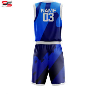 Uniforme de baloncesto de fabricante profesional de alta calidad Servicio OEM Secado rápido Nuevo uniforme de baloncesto sostenible transpirable - Product Image 2