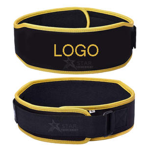 OEM Unisex Powerlifting Cinturones Durable Neopreno Gimnasio Fitness Equipo de levantamiento de pesas con logotipo personalizado - Product Image 5