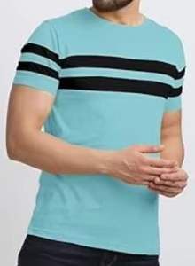 เสื้อยืดผู้ชายผ้าโพลีเอสเตอร์/คอตตอน คุณภาพสูง ออกแบบโลโก้ตามสั่ง ระบายอากาศได้ดี แห้งเร็ว - Product Image 5