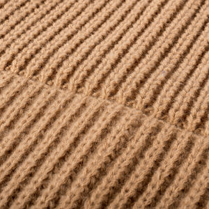 High Quality Jacquard Street Style Winter Unisex Fashion Solid Color Hand Knitted Casual <b>Beanie</b> Custom Embroidery Outdoors Wear - Product Image 6