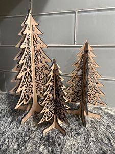 Handmade Eco-Friendly <b>Christmas</b> <b>Tree</b> Ornament High Quality Cherry Wood Personalized Gift for Any Season 'Eco' <b>CHRISTMAS</b> <b>TREE</b> ECO - Product Image 3