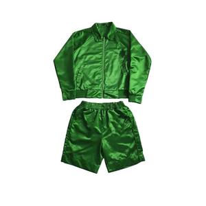 2025 unisexe personnalisé hommes fermeture éclair coupe-vent survêtement élégant couleur bloc court ensemble Sport respirant vêtements - Product Image 1