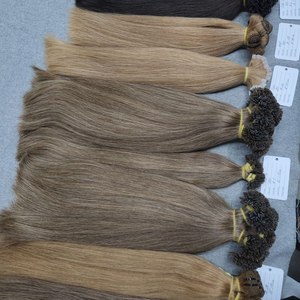 ผมต่อ Dream Hair T03 แบบปลายแบน เวอร์จิ้น เรมี่ เฮร์ เอ็กซ์เทนชั่นส์ จากเวียดนาม ซุปเปอร์ดับเบิ้ลดรอน แบบเย็บด้วยเครื่องจักร ทนความร้อนได้ทุกสี ฟิวชั่น - Product Image 1