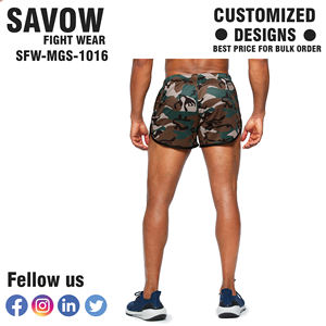 Shorts de sport légers pour hommes, ultra-légers, en tissu à séchage rapide, avec doublure respirante, cordon de serrage élastique, taille haute, motif imprimé, 100% - Product Image 2