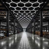 Lámpara Industrial de Alta Potencia para Almacenes, Tipo Panal, Alto Lumen, para Talleres y Centros de Logística - 9
