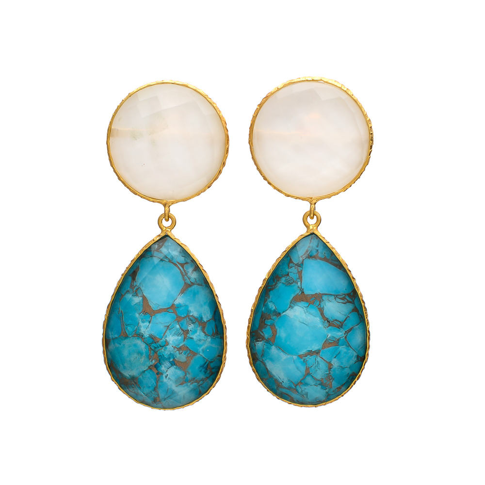 สีขาวและสีฟ้า