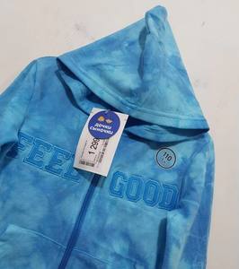 Sudadera con Capucha de Felpa de Algodón para Niños, Estilo Casual, Tejida, con Bordado y Estampado en el Cuello, Última Moda de Invierno, Venta al por Mayor - Product Image 1