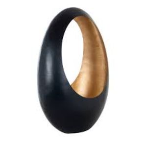 Bougeoir à thé en métal artistique en forme de vague pour un décor unique disponible à un prix abordable pour l'exportation en vrac - Product Image 1