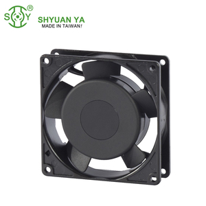 Industrial Electric <b>Wall</b>-<b>Mounted</b> Compact Axial <b>Fan</b> Dual Ball Bearing OEM Customizable for Cabinet Enclosure Ventilation - Product Image 1