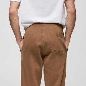 Pantalones de chándal de verano personalizados para hombre, Joggers elásticos suaves de algodón ligero para entrenamiento de gimnasia, ropa de calle de ajuste relajado, bolsillo OEM ODM - Product Image 3