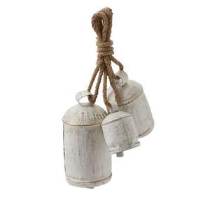 Premium Antique Handcrafted Metal <b>Cow</b> <b>Bells</b> Farm-Style Luxury Rustic Home Decor with Extra-Loud Ringing Tone - Product Image 3
