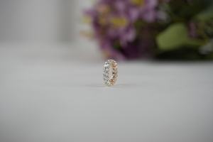 Anillo de diamante cultivado en laboratorio Premium 6,00 quilates corte ovalado VS1 claridad IGI SGL certificado Oro rosa oro plata proveedor al por mayor - Product Image 4