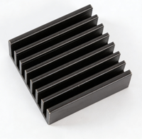 Disipador de Calor de Aleta en Línea de Aluminio 6061/7075 de Precisión, Fabricado por Extrusión OEM, con Disipación de Calor de Alta Eficiencia