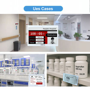 Solutions de Santé Intelligentes : Étiquette Électronique, Panneau de Porte, Grand Écran Couleur E-Paper E-Ink, Étiquettes Numériques ESL pour Hôpitaux - Product Image 6