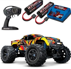 Alta calidad 8S cepillo menos 4WD Monster Truck RNR 77086-4 1 64 escala controlada a la deriva Metal RC coche cargador largo - Product Image 2