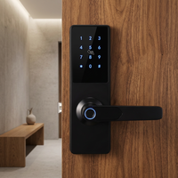 Cerradura Inteligente Biométrica Digital 2026 con Combinación de Huellas Dactilares para el Hogar con Desbloqueo Remoto por Wifi