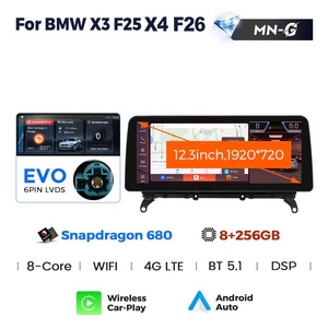 MEKEDE <span class=keywords><strong>680</strong></span> 3D UI IPS écran voiture lecteur DVD <span class=keywords><strong>GPS</strong></span> Navigation pour BMW X3 F25 prise en charge DVR DSP <span class=keywords><strong>GPS</strong></span> WIFI 4G sans fil Android Auto - Product Image 5