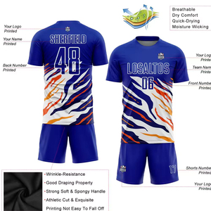 Fabrication en usine de vêtements de sport, uniforme de football, couleur personnalisée, uniforme de football de haute qualité pour adulte, maillot de football, maillot de football - Product Image 5