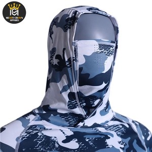 Sudadera con Capucha para Pesca, Impermeable, Transpirable, de Secado Rápido, con Protección UV y Protección Facial, Estampado por Sublimación, para Hombre - Product Image 2
