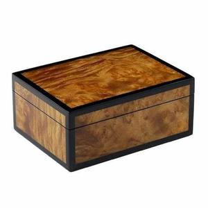Caja de Almacenamiento de Joyería de Madera con Incrustaciones de Resina Multicolor Rectangular Hecha a Mano al por Mayor 2023 - Product Image 1