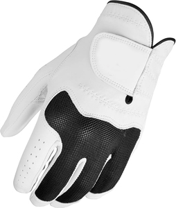 Gants de golf en cuir véritable de peau de mouton de qualité supérieure, respirants, en cuir de cabretta, antidérapants, à séchage rapide, à doigts complets, pour le sport - Product Image 3