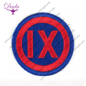 7th reservasi kain bordir warna kustom Iron-On mewah tambalan lengan bahu US - Product Image 6