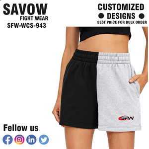 Short de survêtement pour femme avec poches Short de salon d'entraînement à cordon Vêtements de course d'été décontractés - Product Image 5