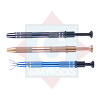 Juego de herramientas de agarre de bolas perforadas de 4 garras, industrial, OEM/ODM, para recoger joyas, piezas pequeñas y manualidades, de acero inoxidable