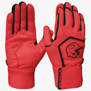 Gants de baseball en cuir souple à conception personnalisée avec traction améliorée, paume antidérapante, sans vibrations, résistants aux déchirures, vente en gros - Product Image 2